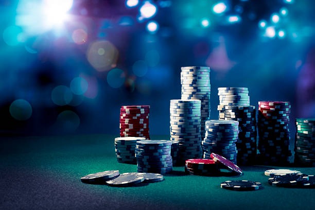 Live dealer Casino Hold'em table at liga2000